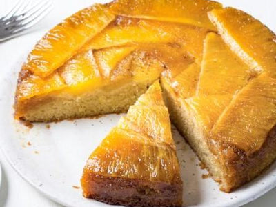 Vanilla Pineapple Upside-Down Cake