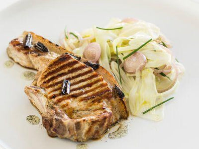 Vanilla Spiced Pork with Fennel Salad